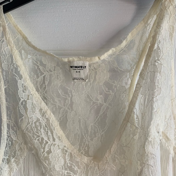 Free people intimately lace tank. - Picture 2 of 5